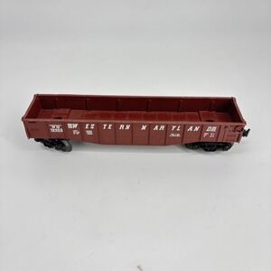 Lionel Gondola Car O Scale Brown Western Maryland 19403 Rolling Stock Rail Train